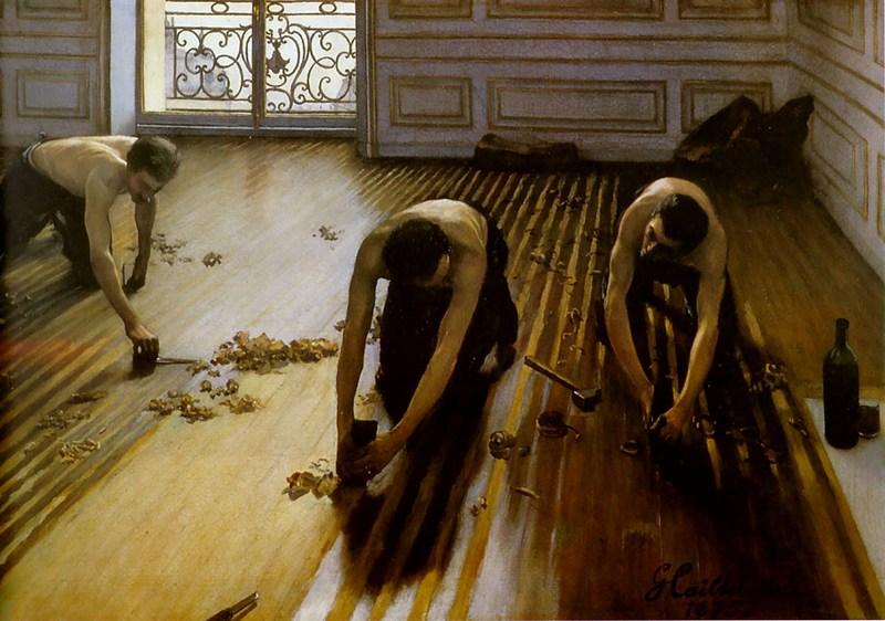 Les raboteurs de parquet